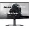 Ecran IIYAMA 27'' 1ms G-Master Black Hawk Noir IPS 1920x1080 16:9 144Hz 350cd/m² 1500:1 HDMI DisplayPort 2xUSB 2xHPs 15cm pied…