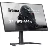 Ecran IIYAMA 27'' 1ms G-Master Black Hawk Noir IPS 1920x1080 16:9 144Hz 350cd/m² 1500:1 HDMI DisplayPort 2xUSB 2xHPs 15cm pied…