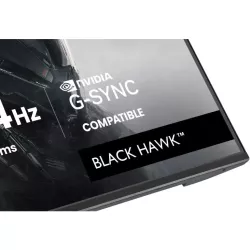 Ecran IIYAMA 27'' G-Master Black Hawk IPS 2560x1440 16:9 1ms 144Hz 350cd/m² FreeSync HPs HDMI DP 2xUSB HUB 15cm pied réglable…