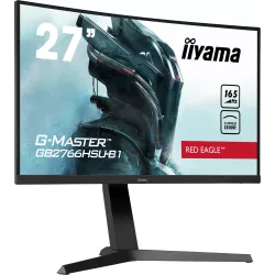 Moniteur IIYAMA 27 1ms G-MASTER Red Eagle dalle VA incurvé 165 Hz 1920x1080 250cd/m² 2xHDMI DP HPs 2xUSB HUB Black Tuner…