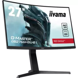 Moniteur IIYAMA 27 1ms G-MASTER Red Eagle dalle VA incurvé 165 Hz 1920x1080 250cd/m² 2xHDMI DP HPs 2xUSB HUB Black Tuner…