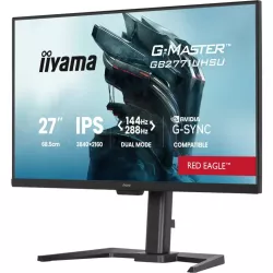 Ecran IIYAMA 27'' G-Master Red Eagle Fast IPS Noir 3860x2160 16:9 0.8ms 144Hz 450cd/m² 1500:1 HPs 2xHDMI DP USB HUB (2x3.2…