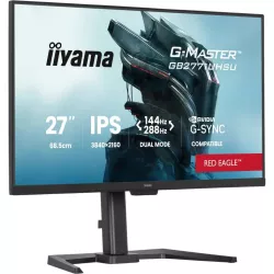 Ecran IIYAMA 27'' G-Master Red Eagle Fast IPS Noir 3860x2160 16:9 0.8ms 144Hz 450cd/m² 1500:1 HPs 2xHDMI DP USB HUB (2x3.2…