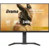 Ecran IIYAMA 31.5 Noir 1ms G-MASTER Gold Phoenix 16:9 IPS 2560x1440 240Hz Displayport 2xHDMI 4xUSB 15cm pied en réglable en…
