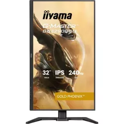 Ecran IIYAMA 31.5 Noir 1ms G-MASTER Gold Phoenix 16:9 IPS 2560x1440 240Hz Displayport 2xHDMI 4xUSB 15cm pied en réglable en…