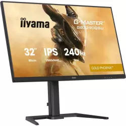 Ecran IIYAMA 31.5 Noir 1ms G-MASTER Gold Phoenix 16:9 IPS 2560x1440 240Hz Displayport 2xHDMI 4xUSB 15cm pied en réglable en…