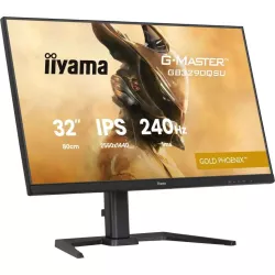 Ecran IIYAMA 31.5 Noir 1ms G-MASTER Gold Phoenix 16:9 IPS 2560x1440 240Hz Displayport 2xHDMI 4xUSB 15cm pied en réglable en…
