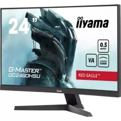 Ecran IIYAMA 23.6'' G-Master Red eagle Noir incurvé 1500R VA 1920x1080 0.5ms 300cd/m² 180Hz 3000:1 2xHDMI DisplayPort USB…