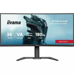 Ecran IIYAMA 34 0.4ms G-Master Red Eagle VA Incurvé 21:9 3440x1440 180Hz 500 cd/m² 2xHDMI Displayport 2xUSB 3.2 2xUSB-C 2xHP…
