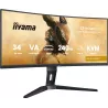 Ecran IIYAMA 34 0.4ms G-Master Gold Phoenix VA Incurvé 21:9 3440x1440 240Hz 500 cd/m² 2xHDMI Displayport 2xUSB 3.2 USB-C 2xHP…