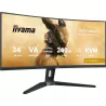 Ecran IIYAMA 34 0.4ms G-Master Gold Phoenix VA Incurvé 21:9 3440x1440 240Hz 500 cd/m² 2xHDMI Displayport 2xUSB 3.2 USB-C 2xHP…