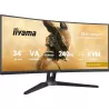 Ecran IIYAMA 34 0.4ms G-Master Gold Phoenix VA Incurvé 21:9 3440x1440 240Hz 500 cd/m² 2xHDMI Displayport 2xUSB 3.2 USB-C 2xHP…
