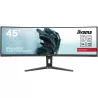 Ecran IIYAMA 44,5 Noir G-Master Red Eagle VA 32:9 incurvé 0.8ms 5120x1440 165Hz DP 2xHDM 3xUSB HUB HP 2x3W commutateur KVM…