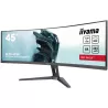 Ecran IIYAMA 44,5 Noir G-Master Red Eagle VA 32:9 incurvé 0.8ms 5120x1440 165Hz DP 2xHDM 3xUSB HUB HP 2x3W commutateur KVM…
