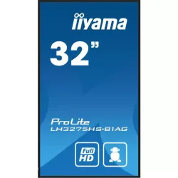 IIYAMA LFD 32 dalle IPS 24/7 FHD 16:9 2xHDMI 1xDisplayPort 2xUSB 500cd/m² Paysage/port 8ms MediaPlayer VESA…
