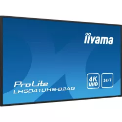 IIYAMA LFD 50 dalle VA 4K UHD 3840x2160 24/7 1xVGA 3xHDMI HPs 500cd/m² 1xUSB 9.5ms VESA 400x400 Paysage Portrait Media Player