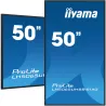 IIYAMA LFD 50 dalle VA 24/7 4K 3840x2160 16:9 2xHDMI DP 2xUSB 800cd/m² 9.5ms HP Paysage/portrait LAN (RJ45) RS-232c VESA…