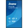 IIYAMA LFD 55" dalle IPS 24/7 4K UHD 3840x2160 3xHDMI 2xHP 10W DP 2xUSB 2.0 500cd/m² Paysage/port 8ms MediaPlayer VESA 400x400…