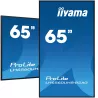 IIYAMA LFD 65 dalle VA 24/7 4K 3840x2160 16:9 3xHDMI 2xUSB 2.0 RJ45 RS-232c HPs 500cd/m² Paysage/port 6,5ms MediaPlayer VESA…
