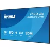 IIYAMA LFD 86" dalle IPS 24/7 3840x2160 16:9 60Hz 3xHDMI DisplayPort 2xUSB2.0 500cd/m² Haut-parleurs 2x10W Paysage/port 8ms…