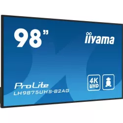 IIYAMA LFD 98 dalle IPS 24/7 3840x2160 DVI VGA 3xHDMI HPs Displayport 2xUSB 2.0 60Hz 500cd/m² Paysage/port 8ms Media Player…