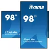 IIYAMA LFD 98 dalle IPS 24/7 3840x2160 DVI VGA 3xHDMI HPs Displayport 2xUSB 2.0 60Hz 500cd/m² Paysage/port 8ms Media Player…
