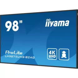 IIYAMA LFD 98 dalle IPS 24/7 3840x2160 DVI VGA 3xHDMI HPs Displayport 2xUSB 2.0 60Hz 500cd/m² Paysage/port 8ms Media Player…