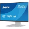 Ecran IIYAMA 21,5" Blanc Tactile PCAP 10 pts 1920x1080 dalle IPS ultra mince HDMI DisplayPort Haut-parleurs 2xUSB 250cd/m²…