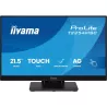 Ecran IIYAMA 21.5" Tactile PCAP 10 points ULTRA MINCE dalle IPS anti-reflet 1920x1080 4ms 300 cd/m² HDMI DisplayPort 2xUSB HPs…