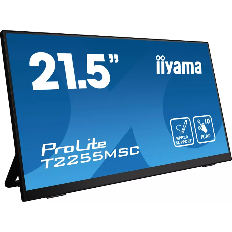Ecran IIYAMA 21.5 Noir avec verre bord à bord Tactile… | MonPC.Store