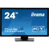 Ecran IIYAMA 23,8 Noir Tactile PCAP conceptions en verre sans cadre IPS 10points 1920x1080 14ms 360cd/m² 1xDisplayport 1xHDMI…