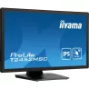 Ecran IIYAMA 23,8 Noir Tactile PCAP conceptions en verre sans cadre IPS 10points 1920x1080 14ms 360cd/m² 1xDisplayport 1xHDMI…