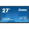 Ecran IIYAMA 27Tactile PCAP conceptions en verre sans cadre IPS 10points 1920x1080 5ms 400 cd/m² 1xDisplayport 2xUSB HUB 3.2…