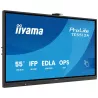 IIYAMA LFD 55 dalle IPS anti-reflet 40 pts 16:9 3840x2160 500cd/m² 8ms Tactile interact HPs DP 2xHDMI 2xUSB-C 6xUSB OPS Slot…