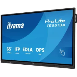 IIYAMA LFD 65 dalle IPS anti-reflet 40 pts 3840x2160 450cd/m² 8ms Tactile interactif 2xHPs DisplayPort 2xHDMI 2xUSB-C…