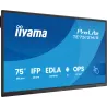 IIYAMA LFD 75 dalle VA DLED anti-reflet 40,5 pts 3840x2160 24/7 Haut-parleurs VGA 2xHDMI 2xUSB-C Displayport 5xUSB 400cd/m²…