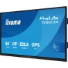 IIYAMA LFD 86 dalle IPS anti-reflet 40 pts 3840x2160 500cd/m² 8ms Tactile interactif 2xHPs DisplayPort 2xHDMI 2xUSB-C 6xUSB…