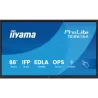 IIYAMA LFD 86 dalle IPS anti-reflet 40 pts 3840x2160 550cd/m² 8ms Tactile interactif 2xHPs DisplayPort 2xHDMI USB-C 5xUSB OPS…