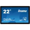 Moniteur IIYAMA 21.5Tactile PCAP 10 points FHD 1920x1080 14ms VGA DVI DP Noir sans cadre TF2215MC-B2"