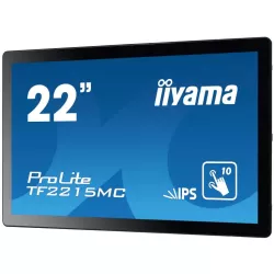 Moniteur IIYAMA 21.5Tactile PCAP 10 points FHD 1920x1080 14ms VGA DVI DP Noir sans cadre TF2215MC-B2"