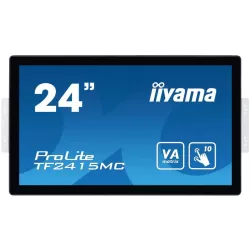 ECRAN IIYAMA23,8 Open Frame Tactil Noir PCAP 10pts 16:9 1920x1080 USB VGA HDMI Display Port 315cd/m² 16ms Pays/Portrait…
