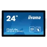 ECRAN IIYAMA23,8 Open Frame Tactil Noir PCAP 10pts 16:9 1920x1080 USB VGA HDMI Display Port 315cd/m² 16ms Pays/Portrait…