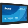 Ecran IIYAMA 10.1 Tactile PCAP 10p Android 13 IPS 24/7 1280x800 16:10 450 cd/m² HDMI 4xUSB HPs 2x1.5W Mini jack webcam microph…