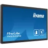 Ecran 21.5 Interactif Noir Tactile PCAP 10pts VA 24/7 1920x1080 16:9 400 cd/m² 18ms HDMI 5xUSB VESA 100x100 Microphone Hp…