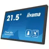 Ecran 21.5 Interactif Noir Tactile PCAP 10pts VA 24/7 1920x1080 16:9 400 cd/m² 18ms HDMI 5xUSB VESA 100x100 Microphone Hp…