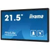 Ecran 21.5 Interactif Noir Tactile PCAP 10pts VA 24/7 1920x1080 16:9 400 cd/m² 18ms HDMI 5xUSB VESA 100x100 Microphone Hp…