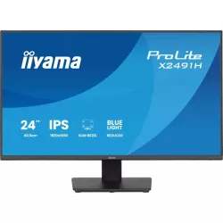 Ecran IIYAMA 24'' Noir dalle IPS Ultra mince 16:9 1920x1080 1ms 120Hz 350cd/m² 1500:1 Haut-parleurs DisplayPort HDMI Réduction…
