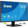 Ecran IIYAMA 24'' Noir dalle IPS Ultra mince 16:9 1920x1080 1ms 120Hz 350cd/m² 1500:1 HPs DP HDMI Systeme audio intégré Reduc…