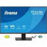 Ecran IIYAMA 24'' Noir dalle IPS Ultra mince 16:9 1920x1080 1ms 120Hz 350cd/m² 1500:1 HPs DP HDMI Systeme audio intégré Reduc…