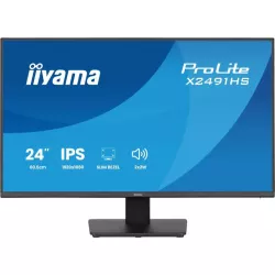 Ecran IIYAMA 24'' Noir dalle IPS Ultra mince 16:9 1920x1080 1ms 120Hz 350cd/m² 1500:1 HPs DP HDMI Systeme audio intégré Reduc…
